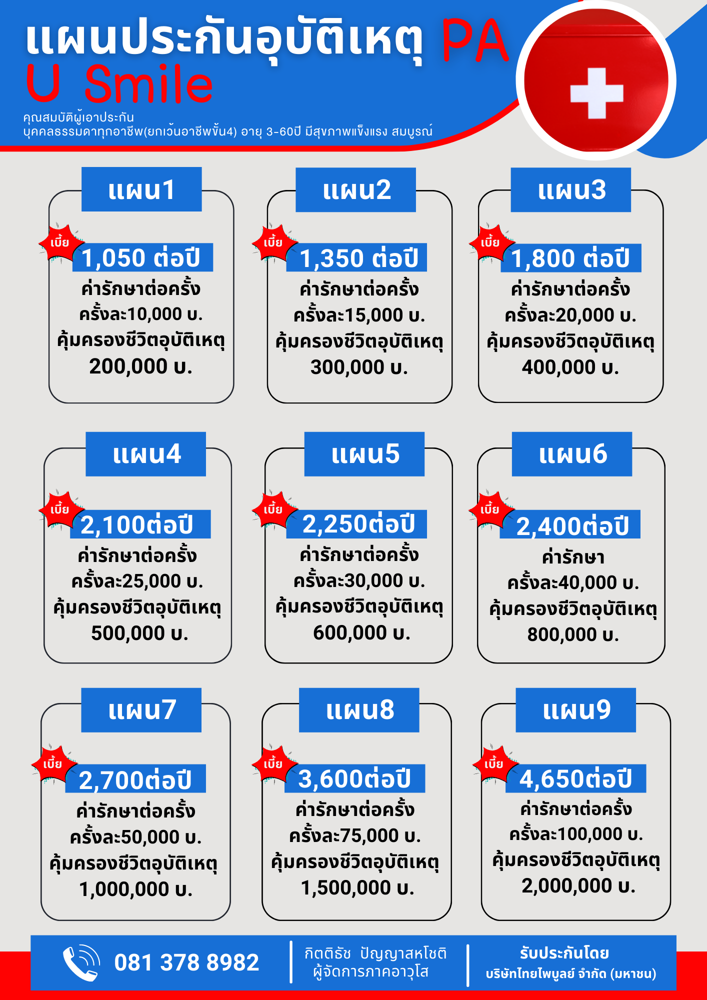 ประกันอุบัติเหตุ